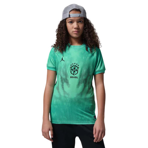 Camisa Infantil Goleiro Seleção Brasil 2026 - Copa do Mundo