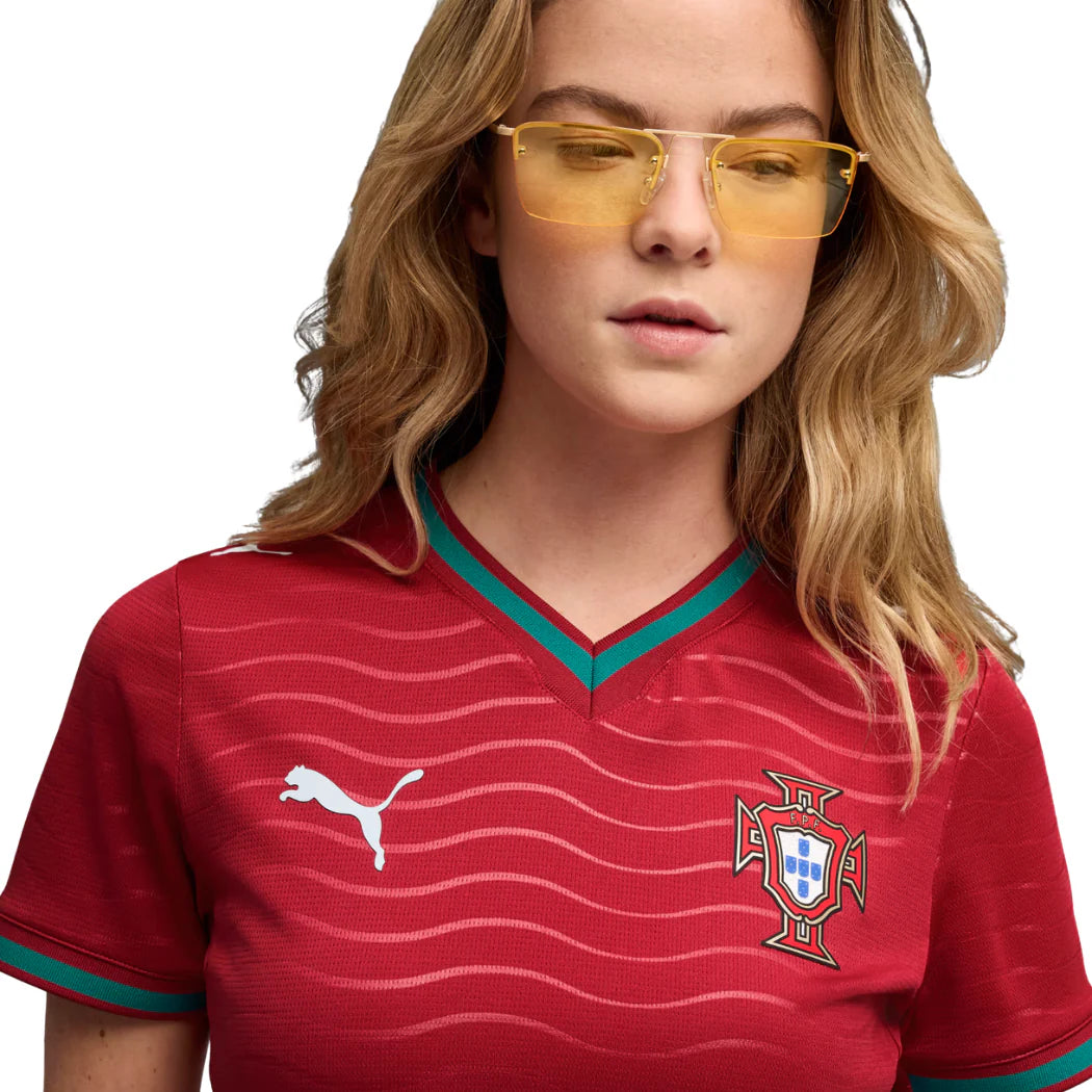 Camisa Feminina Seleção Portugal Principal - Copa do Mundo 2026