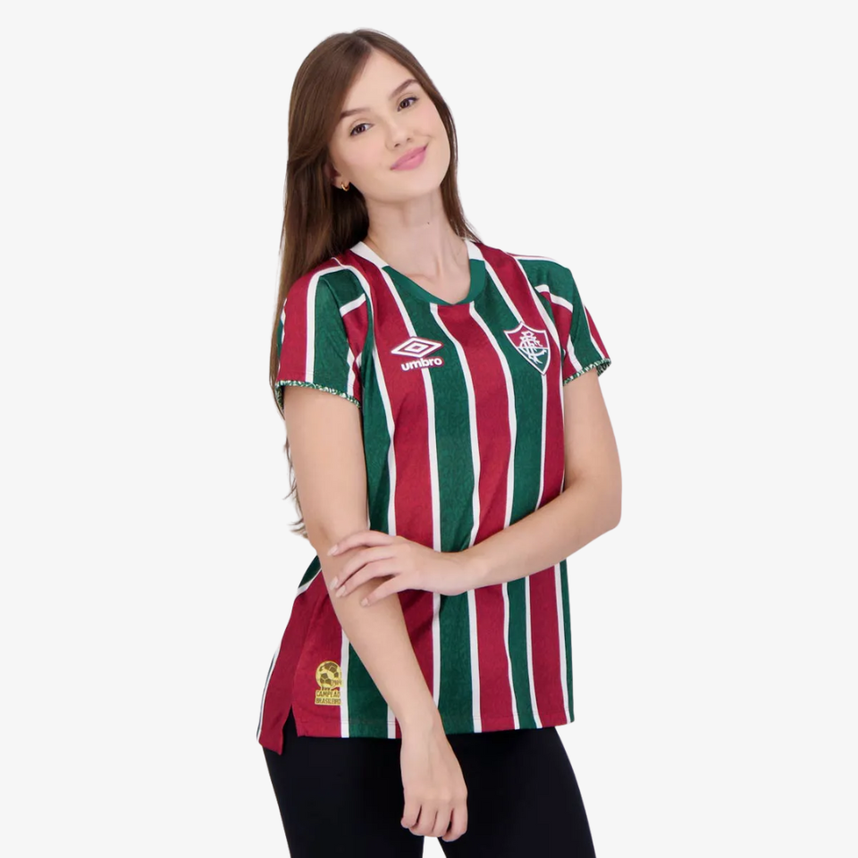 Camisa Feminina Fluminense 2024/25 I Torcedor