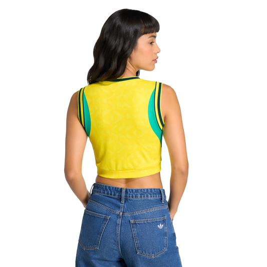 Cropped Brasil Feminina 2026 I Torcedor Copa do Mundo