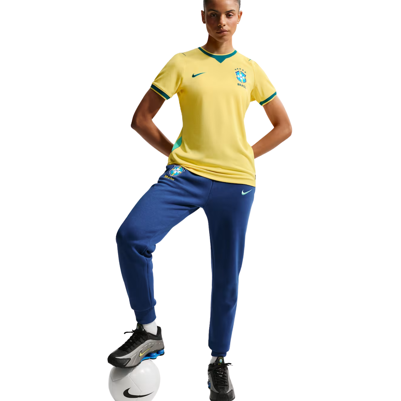 Camisa Brasil Feminina 2026 I Torcedor Copa do Mundo