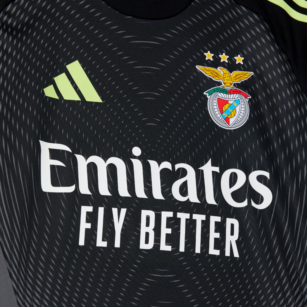 Camisola Benfica Guarda Redes Preta - 2025/26