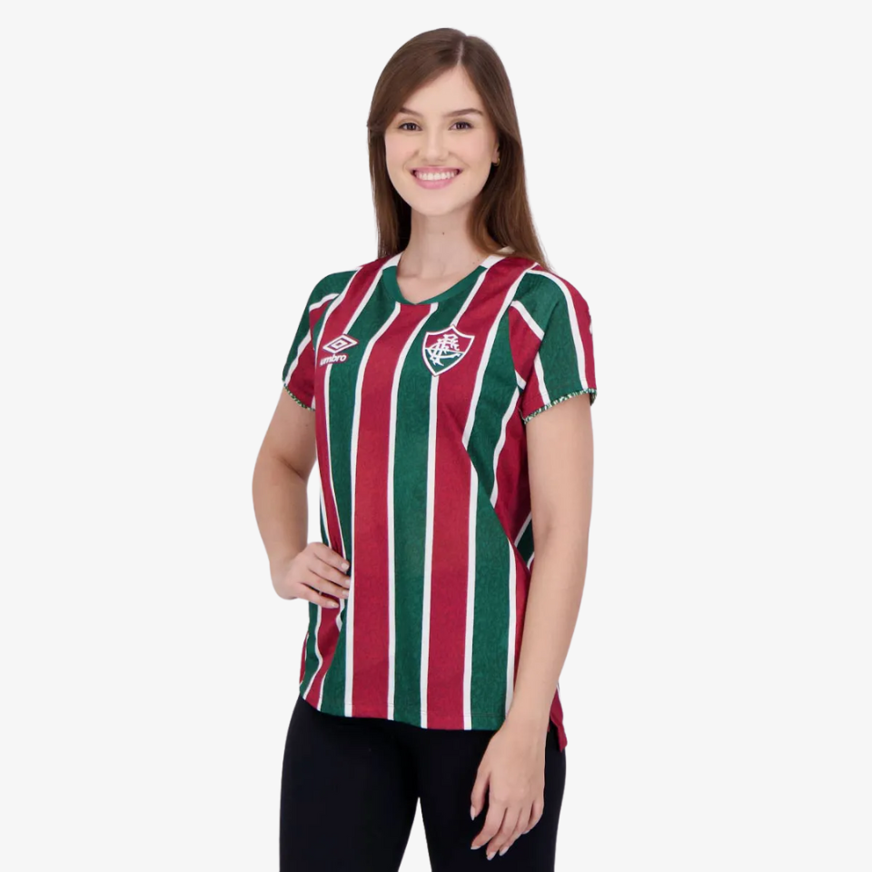 Camisa Feminina Fluminense 2024/25 I Torcedor