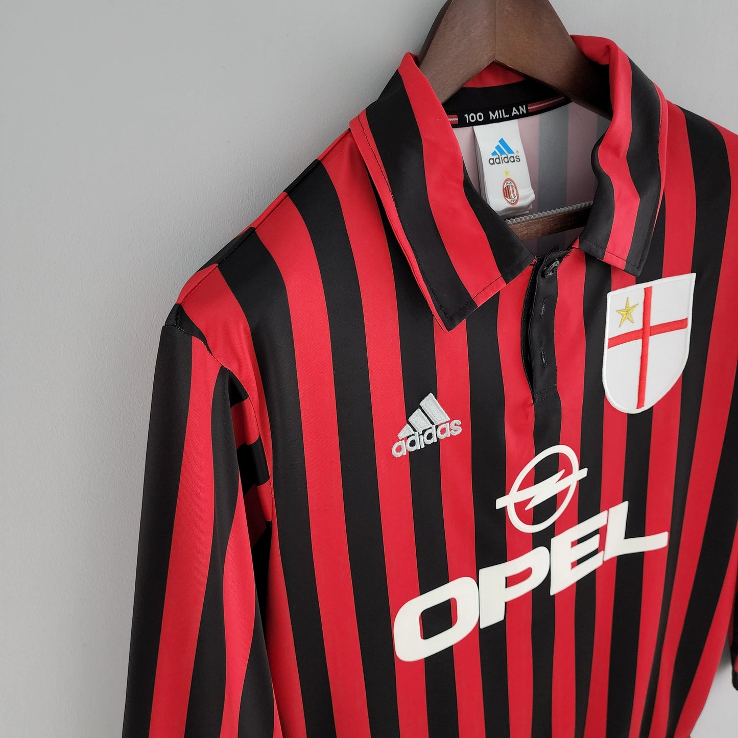 Camisa Manga Longa Milan 1999/2000
