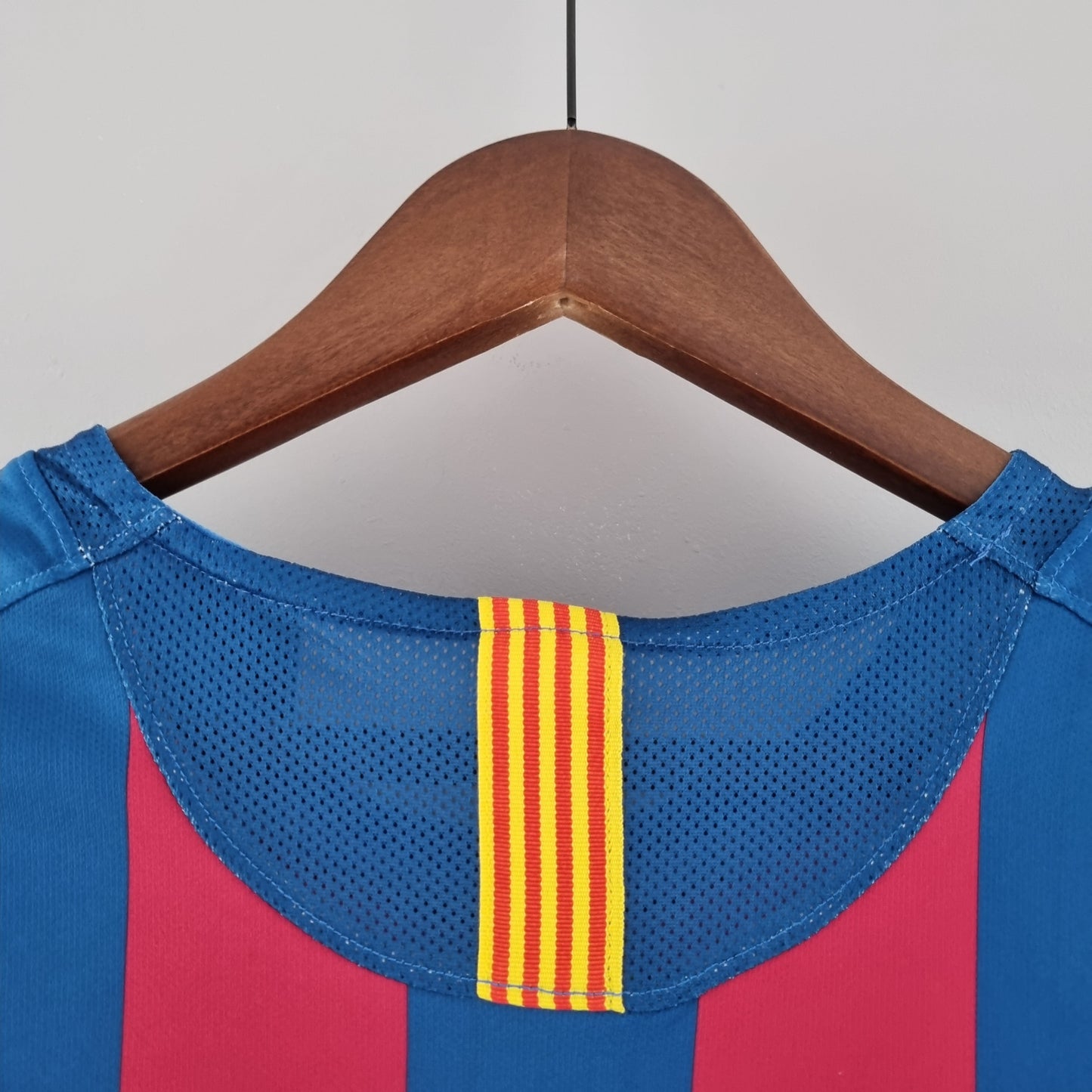 Camisa Manga Longa Barcelona 05/06 Grená