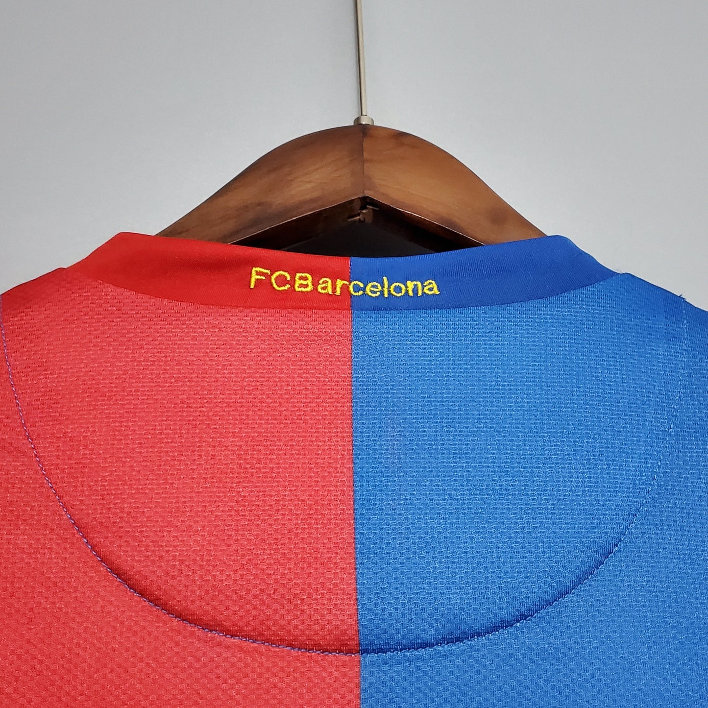 Camisa Manga Longa Barcelona 06/07 Grená
