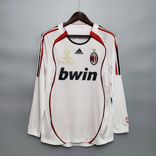Camisa Manga Longa Milan Champions League 06/07
