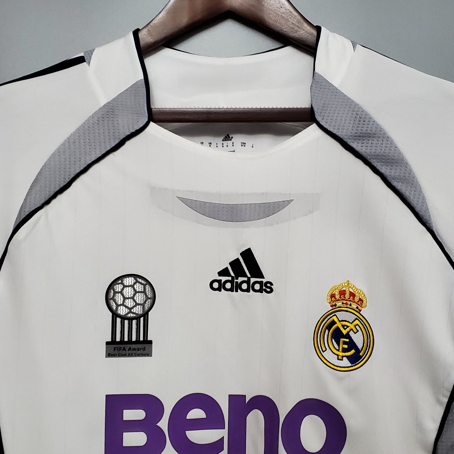 Camisa Manga Longa Real Madrid 06/07