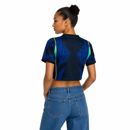 Cropped Brasil Feminina 2026 II Torcedor Copa do Mundo