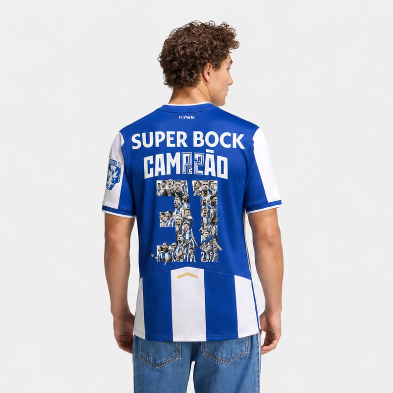 Camisola Principal Campeão 31 - Porto 25/26
