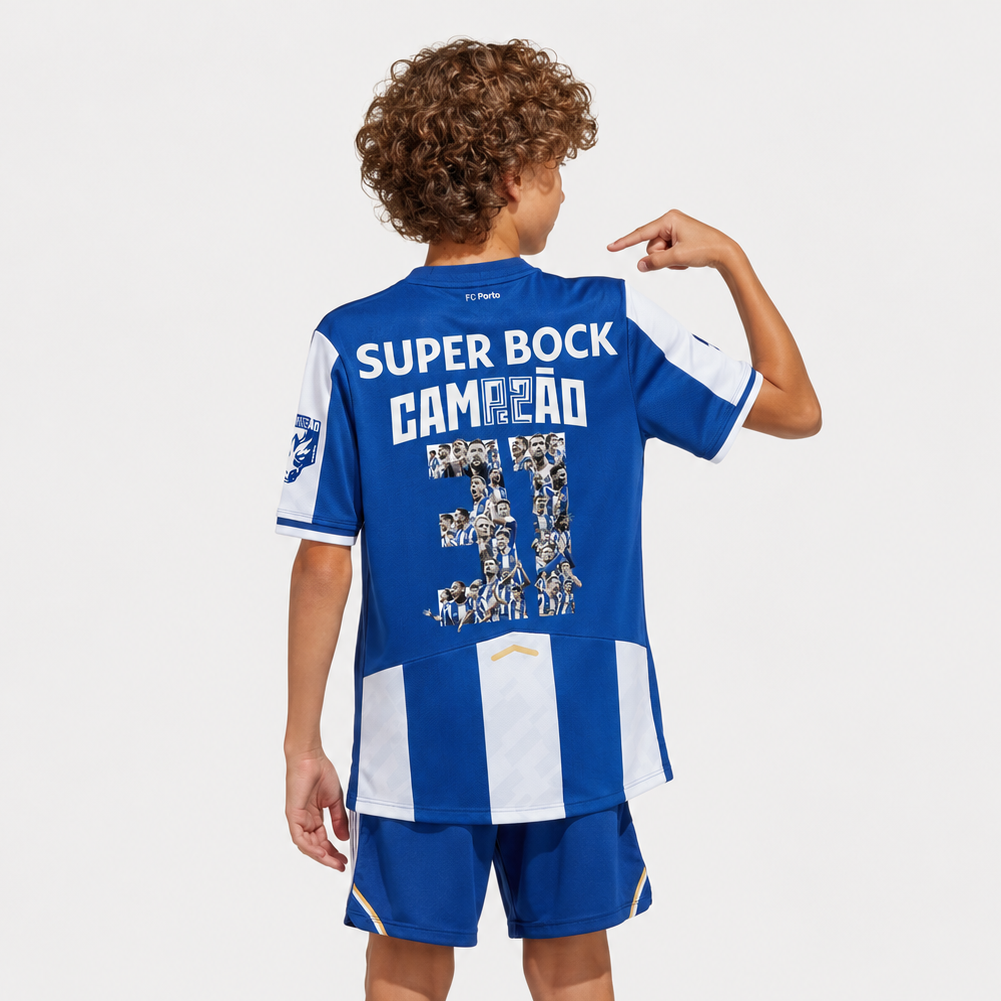 Conjunto Infantil Principal Campeão 31 - Porto 25/26
