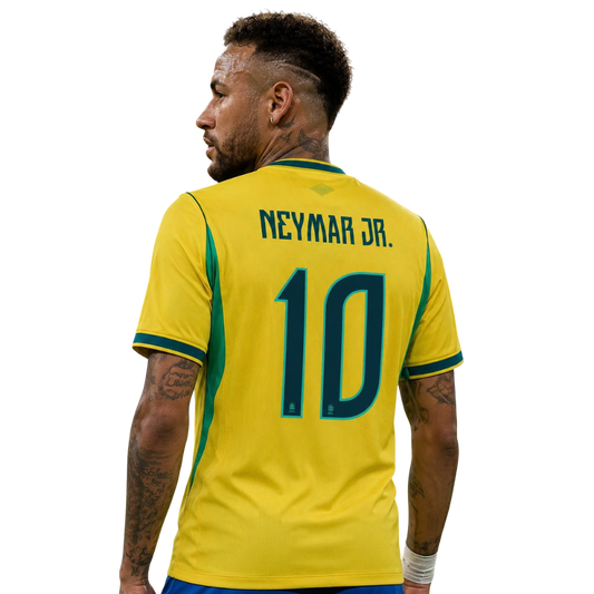 Camisa Brasil 2026 Copa do Mundo I Torcedor Masculina #NEYMAR JR - 10