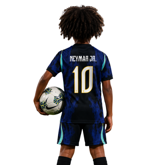 Conjunto Infantil Brasil 2026 Copa do Mundo Il #NEYMAR JR - 10