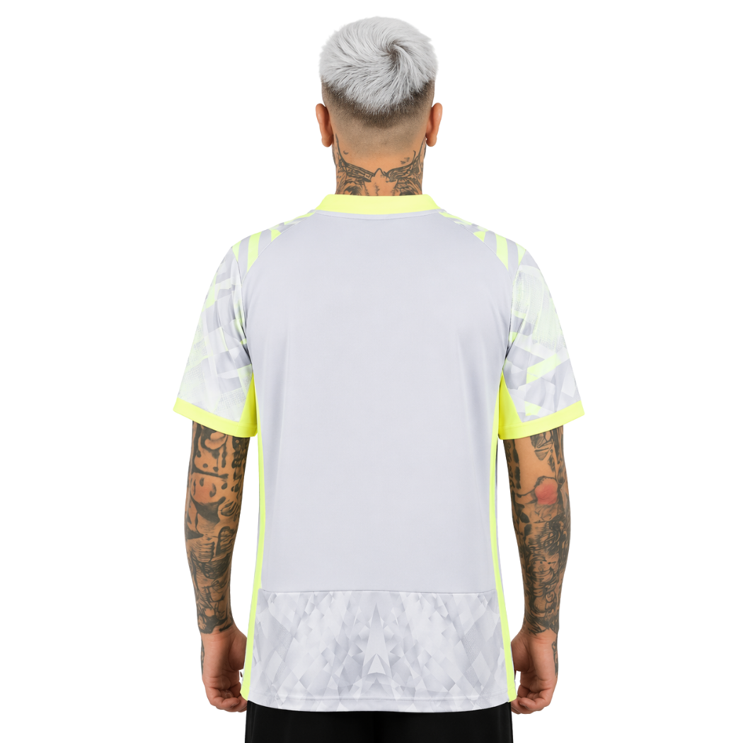 Camisa Seleção de Portugal Guarda Redes Silver cinza - COPA DO MUNDO 2026