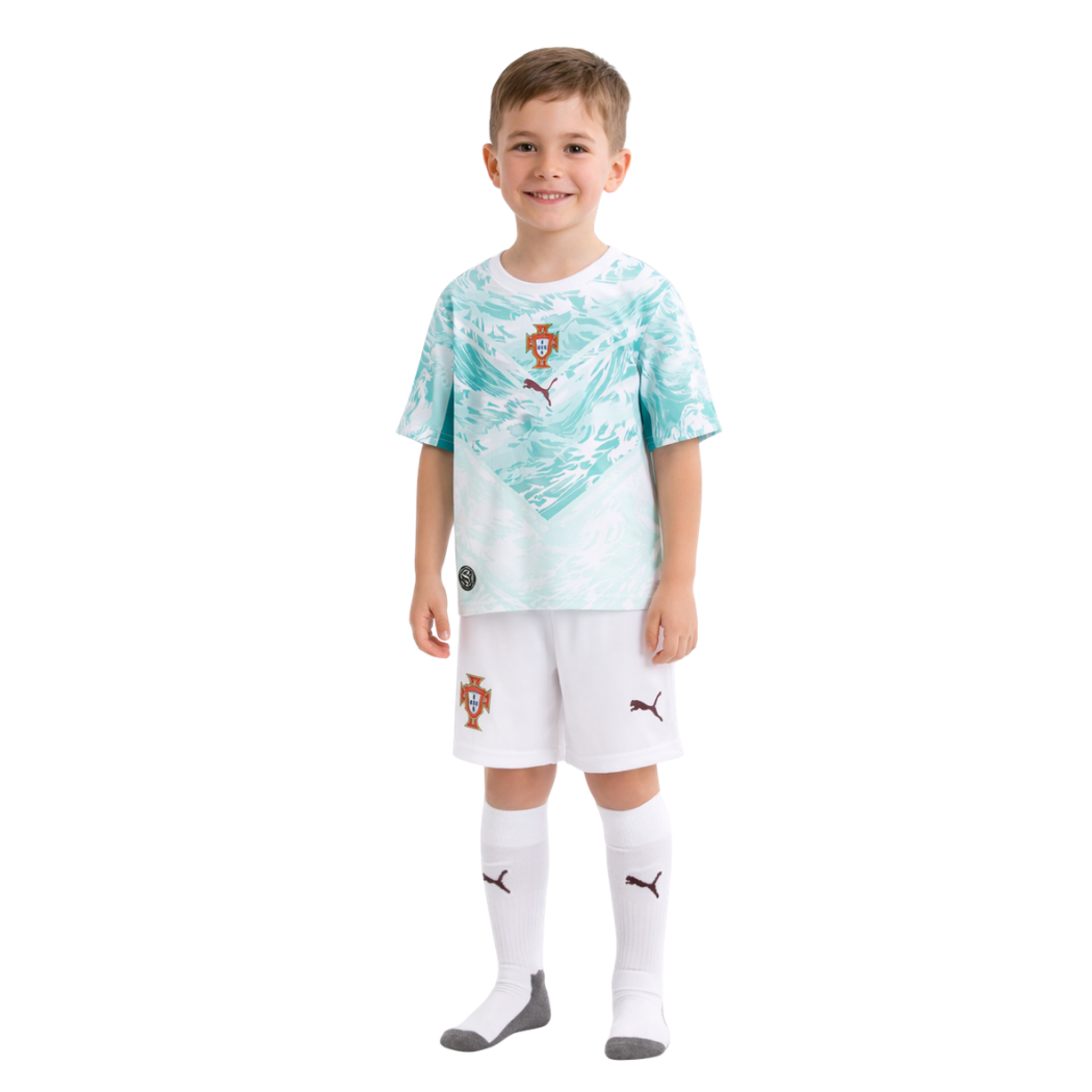 Camisa Infantil  Seleção Portugal Alternativa 2026 - Copa do Mundo
