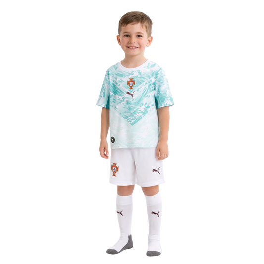 Camisa Infantil  Seleção Portugal Alternativa 2026 - Copa do Mundo