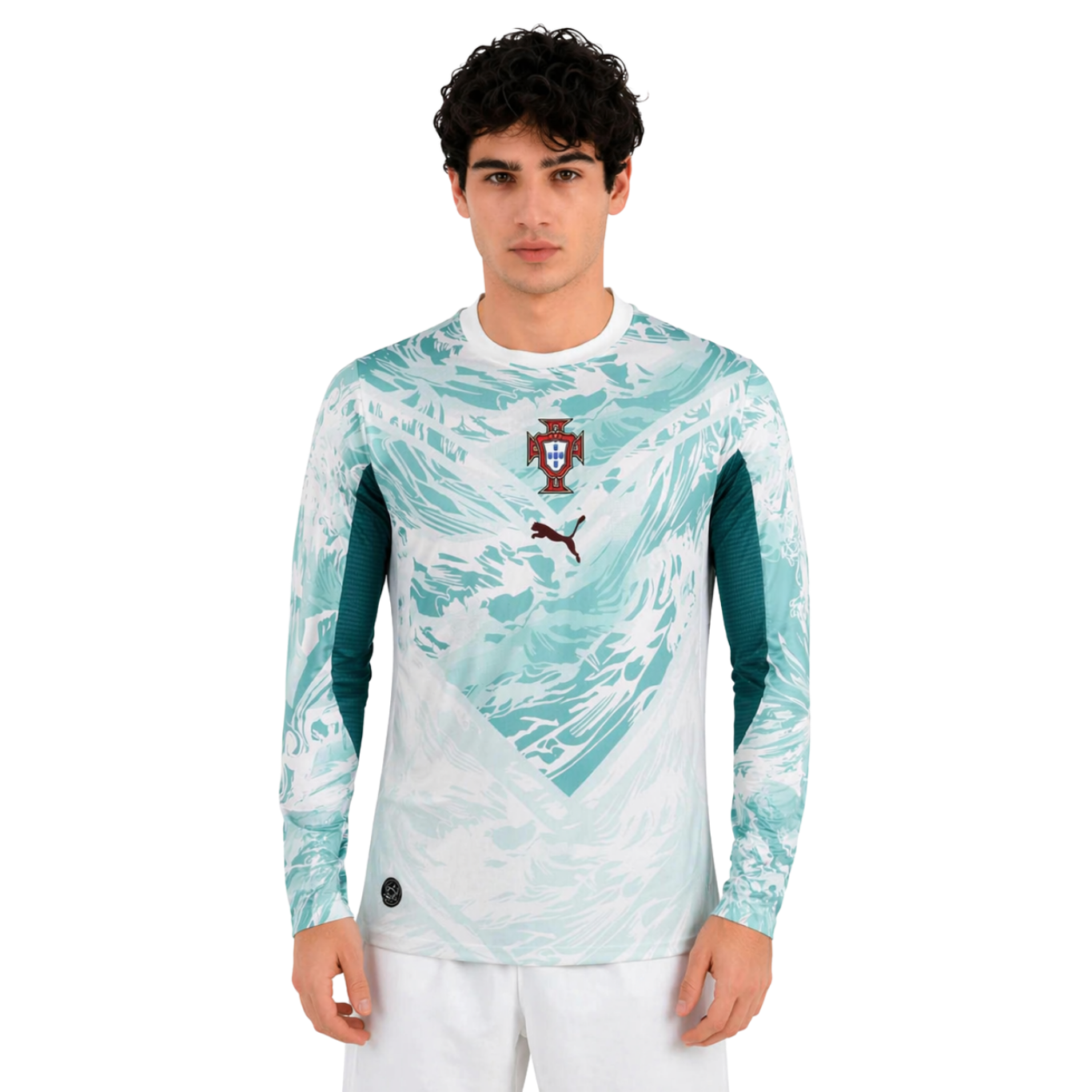 Camisa Seleção Portugal Alternativa Manga Longa - Copa do Mundo 2026
