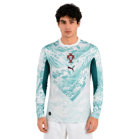 Camisa Seleção Portugal Alternativa Manga Longa - Copa do Mundo 2026
