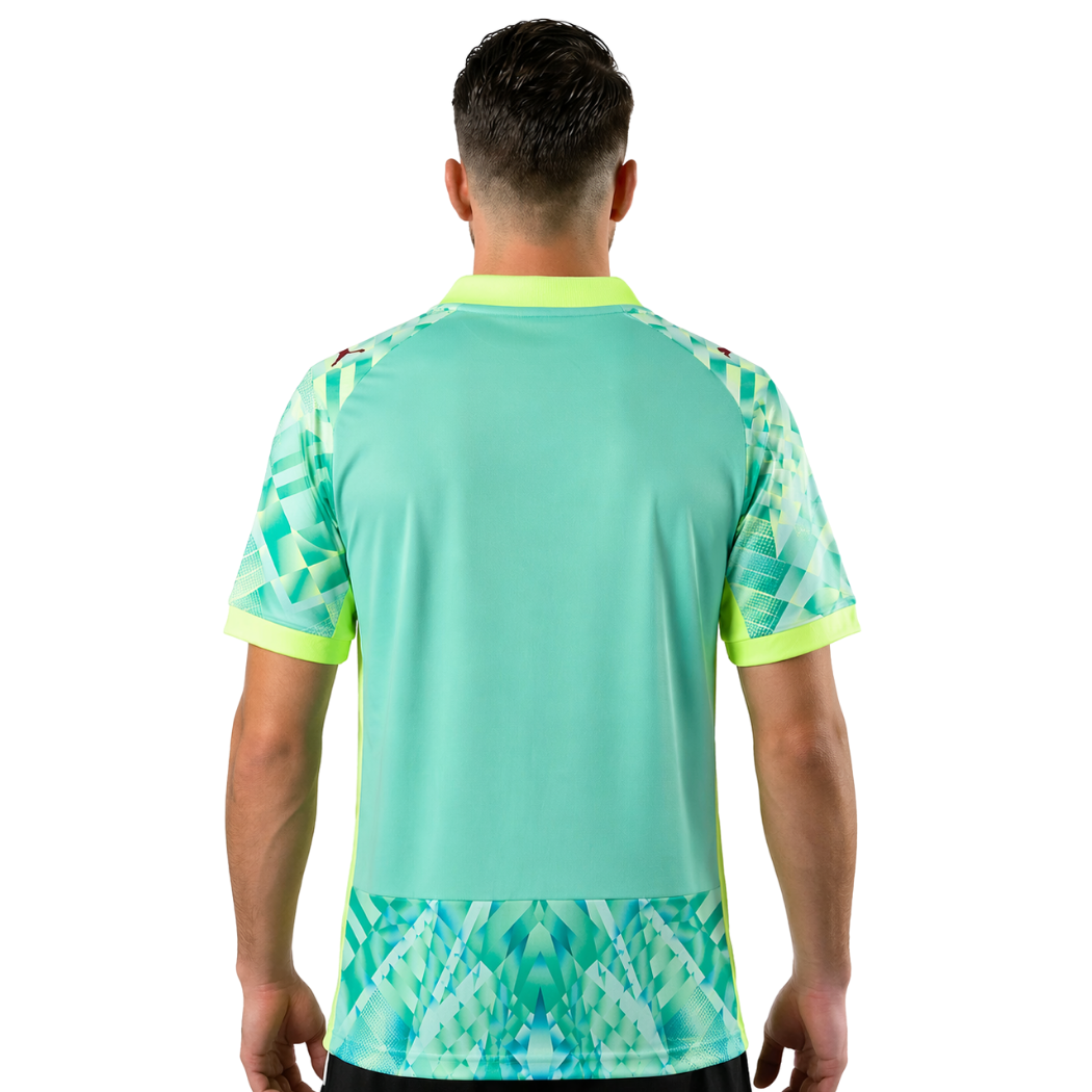 Camisa Seleção de Portugal Guarda Redes Aquatic verde - COPA DO MUNDO 2026