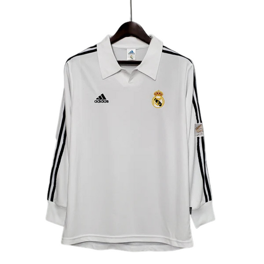 Camisa Manga Longa Real Madrid 2002
