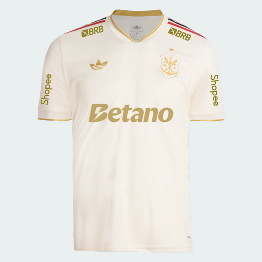 Camisa Flamengo 2025/26 III Torcedor Com Patrocínios