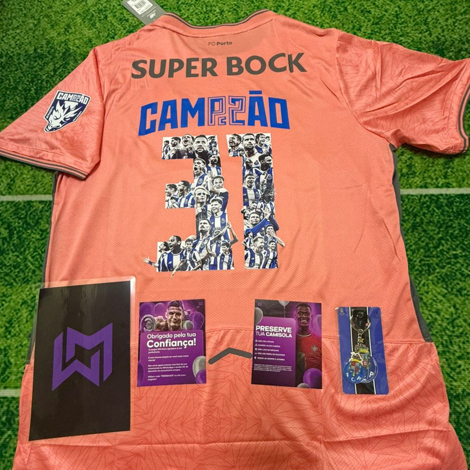 Camisola Alternativa Campeão 31 - Porto25/26