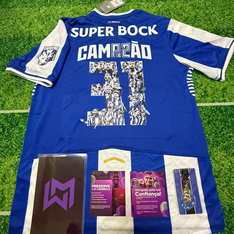 Conjunto Infantil Principal Campeão 31 - Porto 25/26