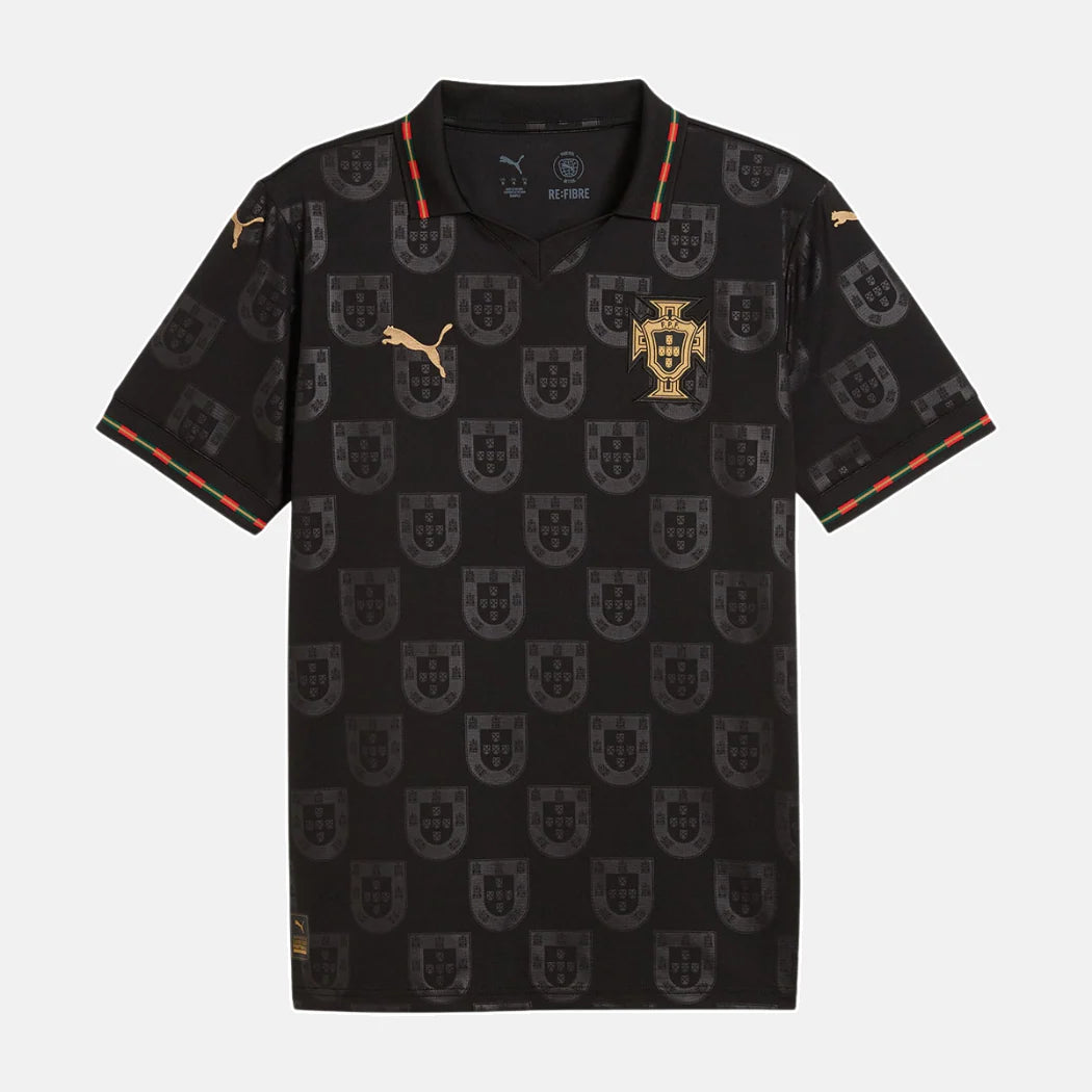 Camisa Feminina Seleção Portugal Pantera Negra Eusebio - 2026/27