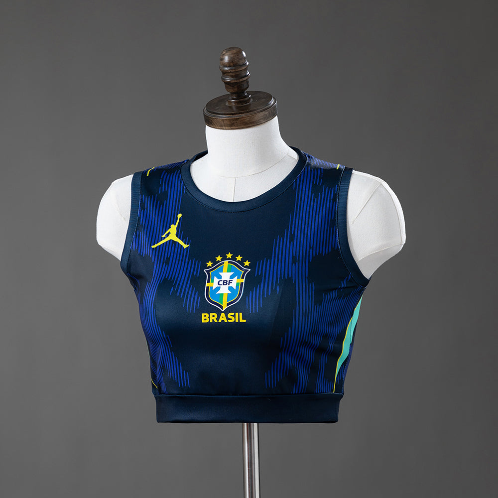 Cropped Brasil Feminina 2026 II Torcedor Copa do Mundo