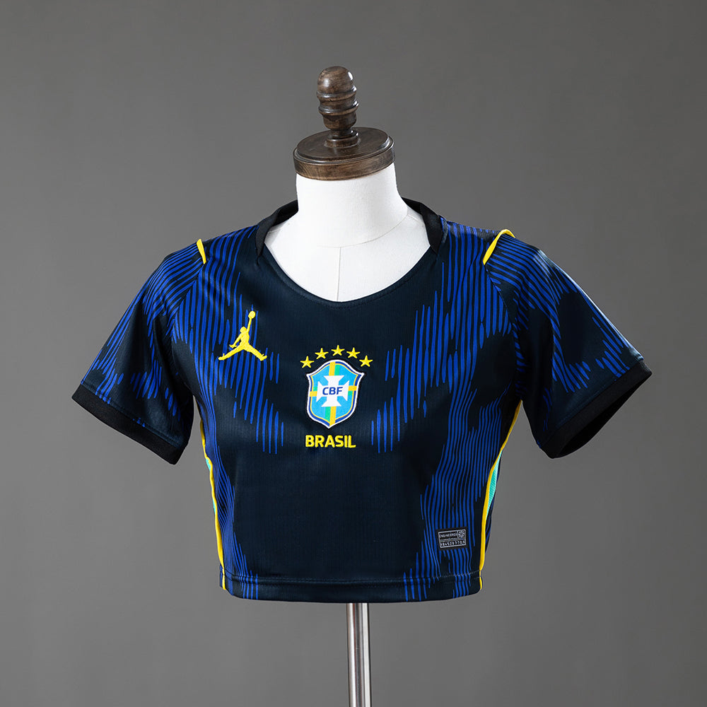 Cropped Brasil Feminina 2026 II Torcedor Copa do Mundo