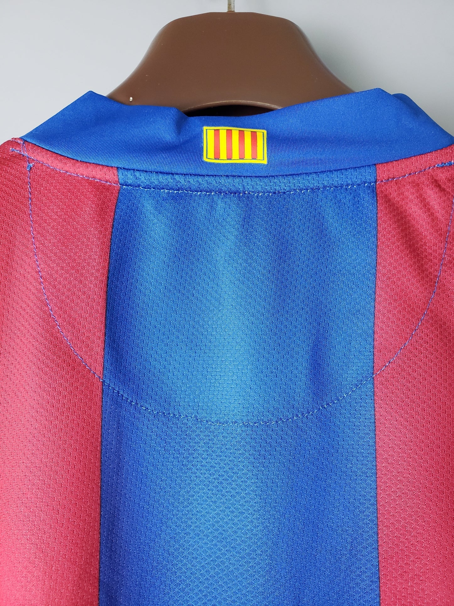 Camisa Manga Longa Barcelona 07/08 Grená
