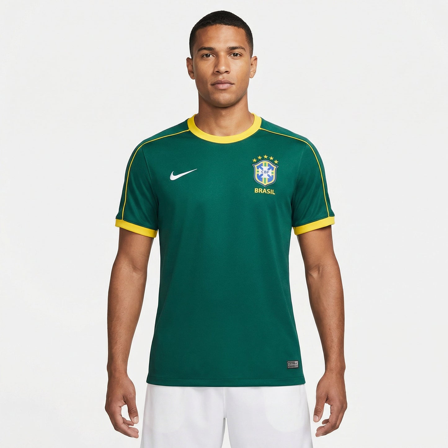 Camisa Brasil 1998 Goleiro Retrô Masculina