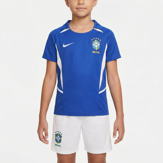 Conjunto Infantil Brasil Feminino 2002/2003 II