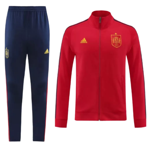 Agasalho de Viagem Seleção Espanha Masculino Vermleho
