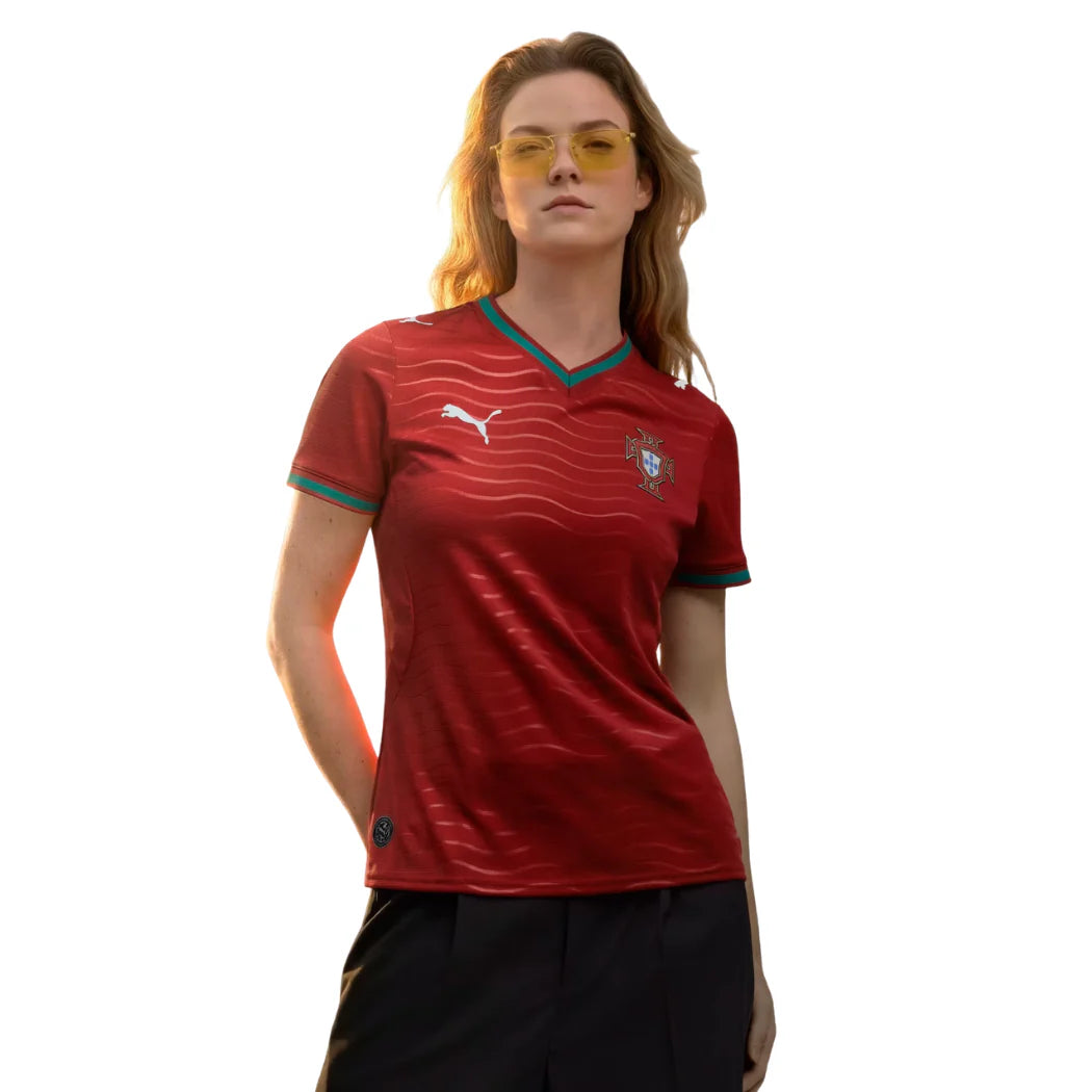 Camisa Feminina Seleção Portugal Principal - Copa do Mundo 2026